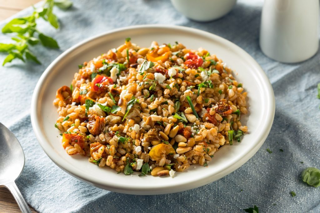 Farro salad