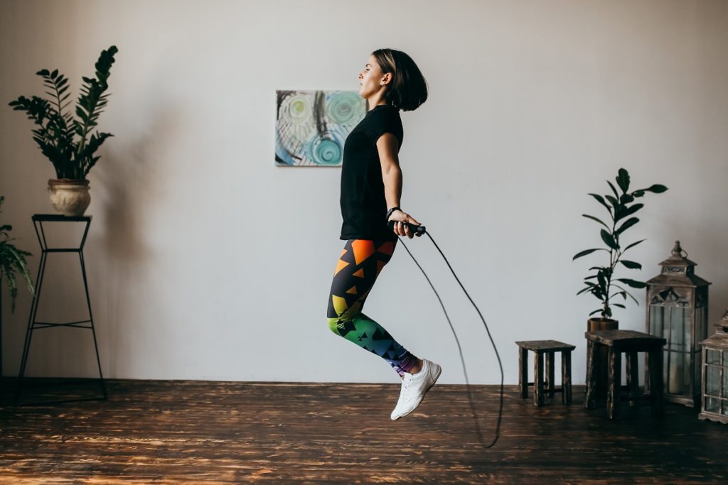 Jump roping exercise